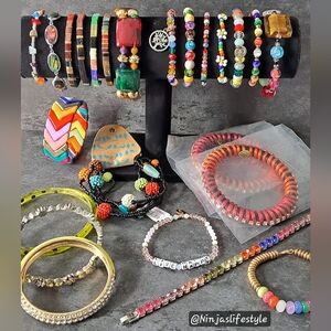 Multicolor Bracelet/Bangle Bundle